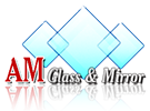 AM Glass & Mirror Logo.